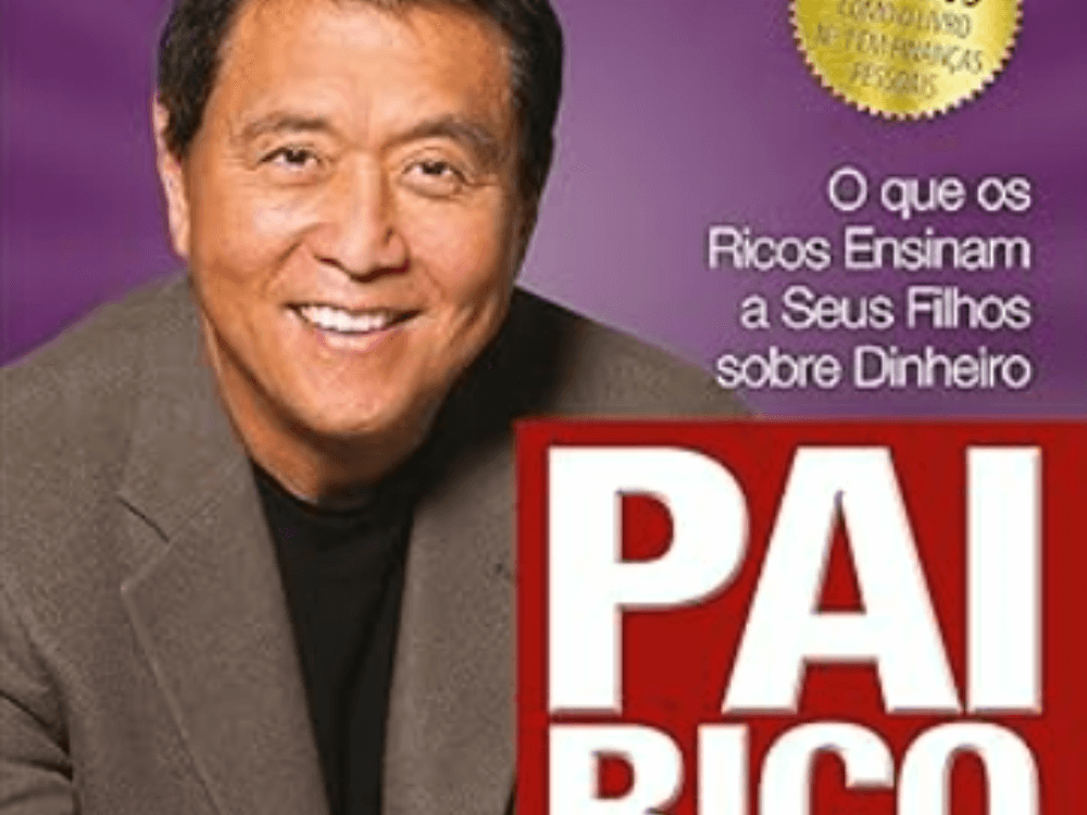Capa do livro Pai Rico, Pai Pobre, de Robert Kiyosaki